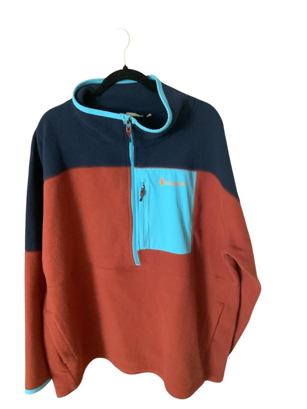 Cotopaxi Abrazo Half Zip Fleece Jacket Maritime Spice XXL